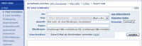 Blindkopie mit GMX versenden.