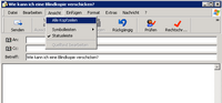 Blindkopie mit Outlook Express versenden.