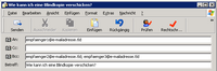 Blindkopie mit Outlook Express versenden.