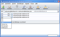 Blindkopie mit Thunderbird versenden.