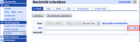 Blindkopie mit WEB.DE versenden.